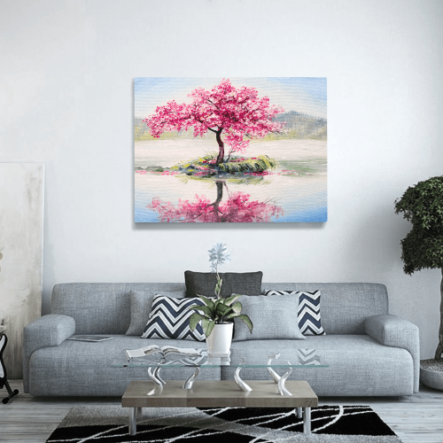 Πίνακας σε Καμβά : Beautiful Blossom Tree