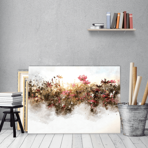 Πίνακας σε Καμβά : Floral Abstract