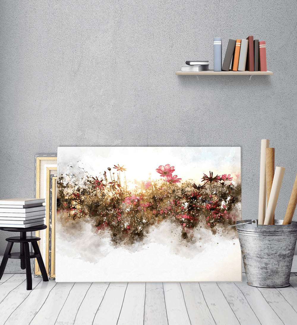 Πίνακας σε Καμβά : Floral Abstract Πίνακας σε Καμβά : Floral Abstract