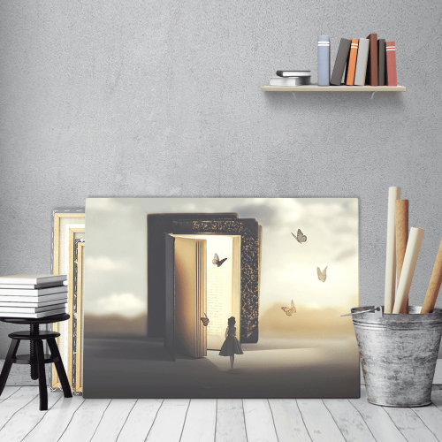 Πίνακας σε Καμβά : Surrealistic Book Art