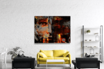 Πίνακας σε Καμβά : Abstract Face Art