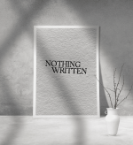 Εκτύπωση σε Αφίσα Χαρτί Nothing Written