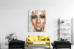 Πίνακας σε Καμβά : Woman Portrait Painting