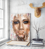Πίνακας σε Καμβά : Woman Portrait Painting