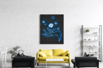 Πίνακας σε Καμβά : Neon Galaxy
