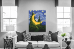 Πίνακας σε Καμβά : The Starry Night