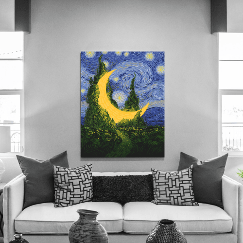 Πίνακας σε Καμβά : The Starry Night