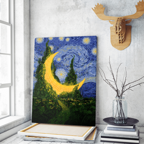 Πίνακας σε Καμβά : The Starry Night