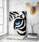 Πίνακας σε Καμβά : White Tiger
