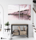 Σύνθεση με πίνακες Καμβάδες : Blossom Tree - 2 Τεμάχια 70x50