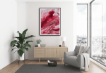 Εκτύπωση σε Αφίσα Χαρτί Abstract Pink 02