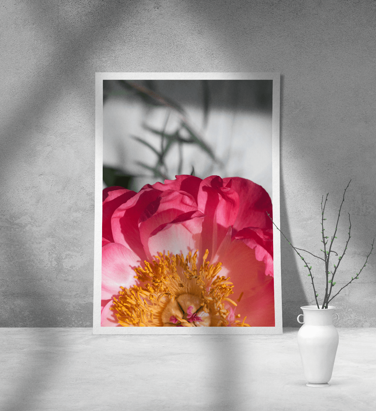 Εκτύπωση σε Αφίσα Χαρτί Flower