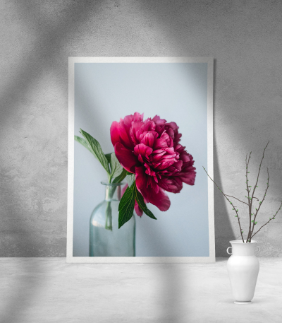 Εκτύπωση σε Αφίσα Χαρτί Flower 02