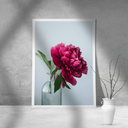 Εκτύπωση σε Αφίσα Χαρτί Flower 02