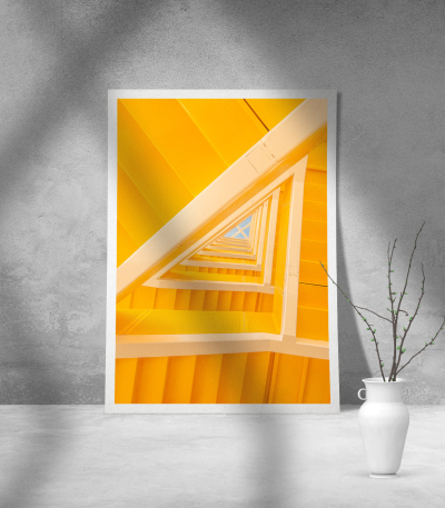Εκτύπωση σε Αφίσα Χαρτί Orange Archi
