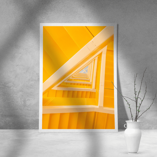 Εκτύπωση σε Αφίσα Χαρτί Orange Archi
