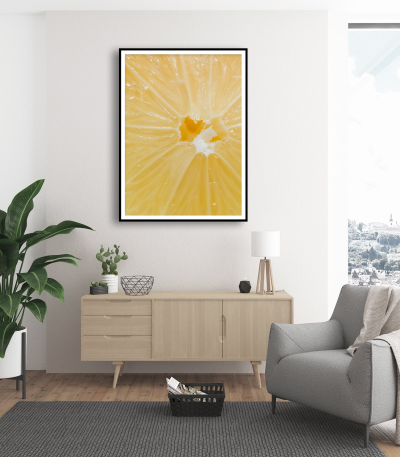 Εκτύπωση σε Αφίσα Χαρτί Lemon
