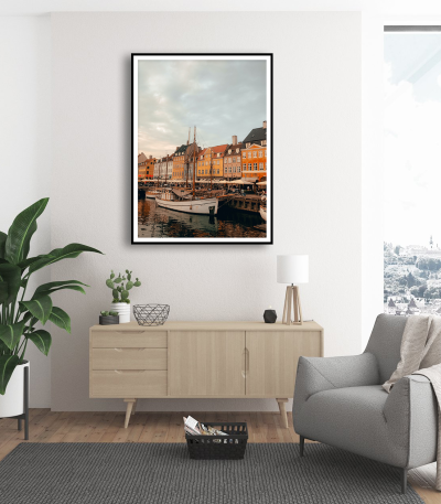 Εκτύπωση σε Αφίσα Χαρτί Beautiful Orange Tone Poster