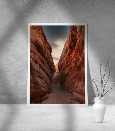 Εκτύπωση σε Αφίσα Χαρτί Antelope Canyon