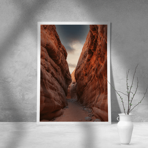 Εκτύπωση σε Αφίσα Χαρτί Antelope Canyon
