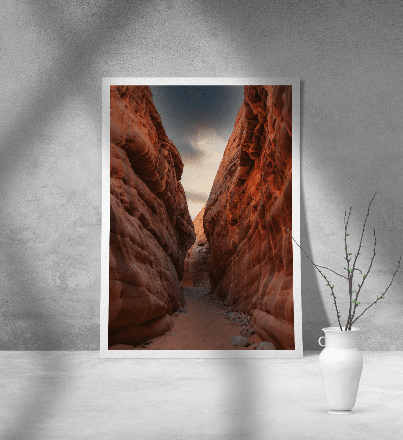 Εκτύπωση σε Αφίσα Χαρτί Antelope Canyon