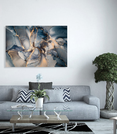 Πίνακας σε Καμβά : Abstract Marble