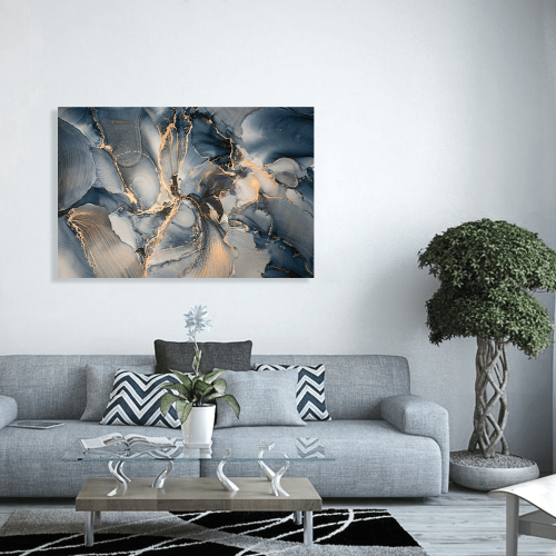 Πίνακας σε Καμβά : Abstract Marble