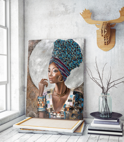 Πίνακας σε Καμβά : African Woman Portrait