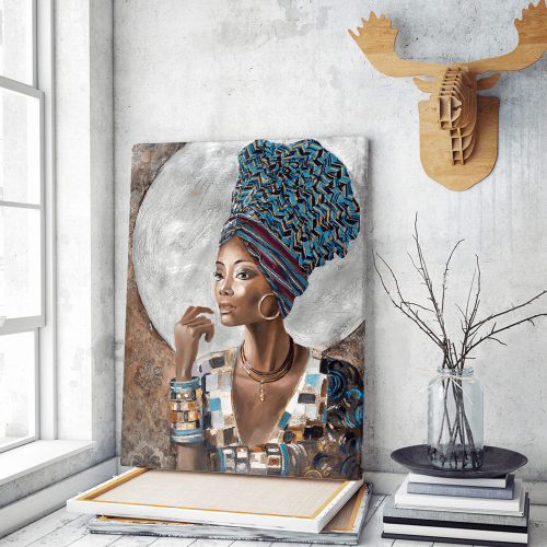Πίνακας σε Καμβά : African Woman Portrait