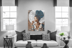 Πίνακας σε Καμβά : African Woman Portrait