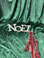 ΧΡΙΣΤΟΥΓΕΝΝΙΑΤΙΚΟ ΔΙΑΚΟΣΜΗΤΙΚΟ NOEL ΑΠΟ PLEXIGLASS ΜΕ ΣΤΟΛΙΣΜΟ 26x8 - 1cm