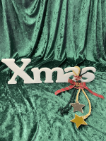 ΧΡΙΣΤΟΥΓΕΝΝΙΑΤΙΚΟ ΔΙΑΚΟΣΜΗΤΙΚΟ XMAS ΑΠΟ PLEXIGLASS ΜΕ ΣΤΟΛΙΣΜΟ 50x16 - 1cm