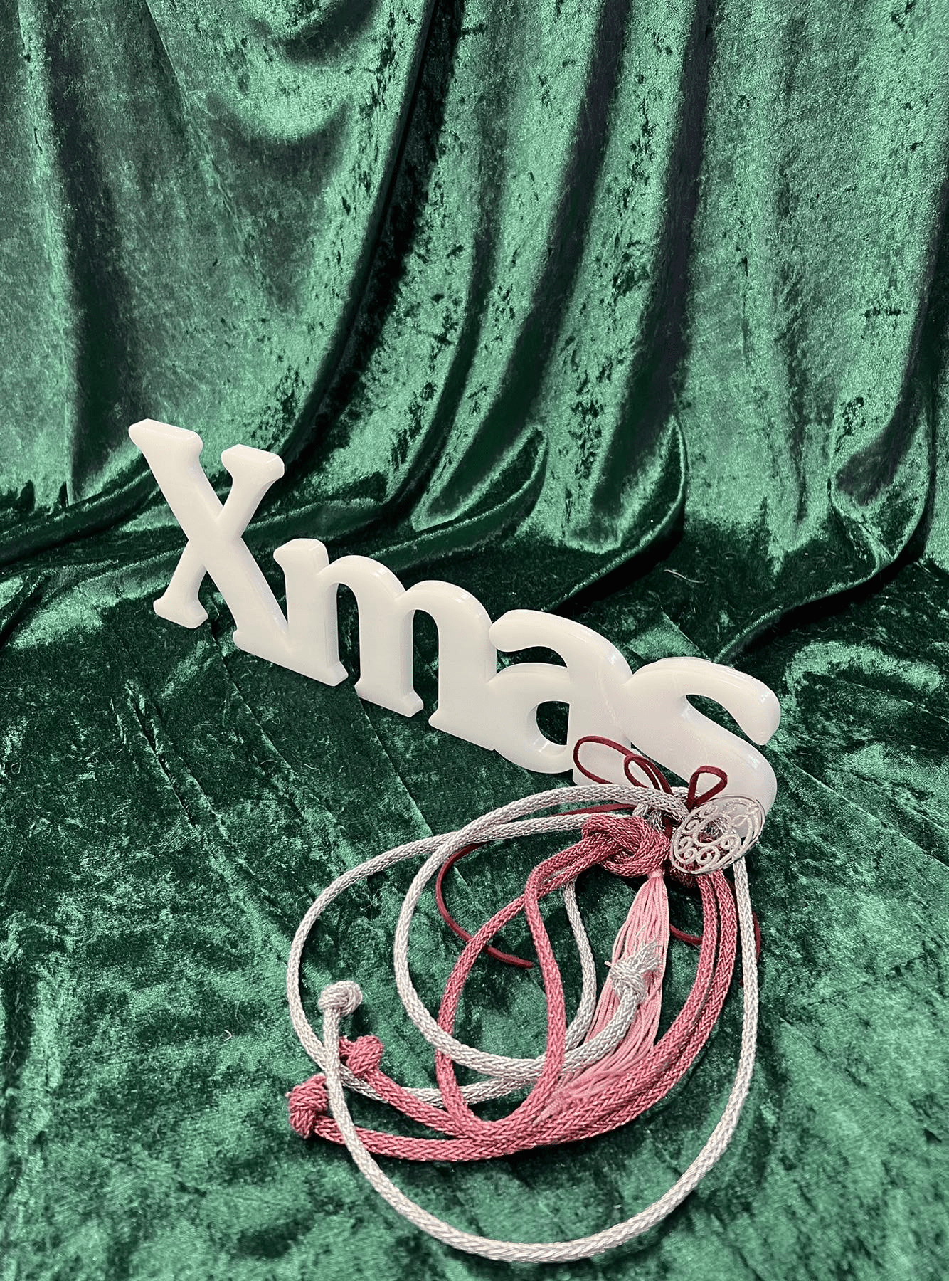 ΧΡΙΣΤΟΥΓΕΝΝΙΑΤΙΚΟ ΔΙΑΚΟΣΜΗΤΙΚΟ XMAS ΑΠΟ PLEXIGLASS ΜΕ ΣΤΟΛΙΣΜΟ 40x14 - 1cm