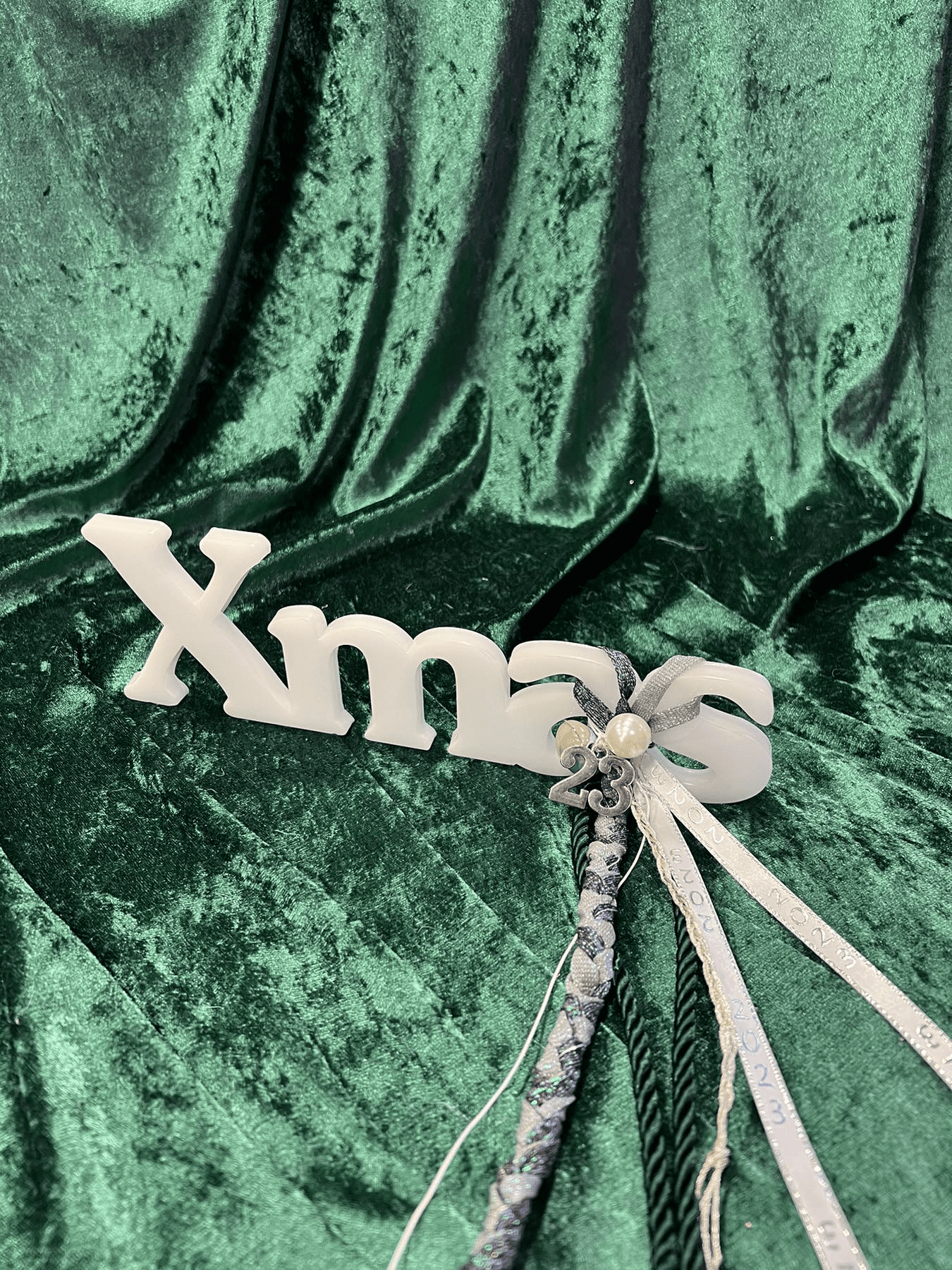 ΧΡΙΣΤΟΥΓΕΝΝΙΑΤΙΚΟ ΔΙΑΚΟΣΜΗΤΙΚΟ XMAS ΑΠΟ PLEXIGLASS ΜΕ ΣΤΟΛΙΣΜΟ 26x8 - 1cm