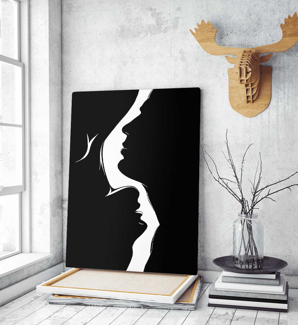 Πίνακας σε Καμβά : Shadow Faces