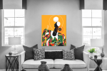 Πίνακας σε Καμβά : Abstract Human Painting