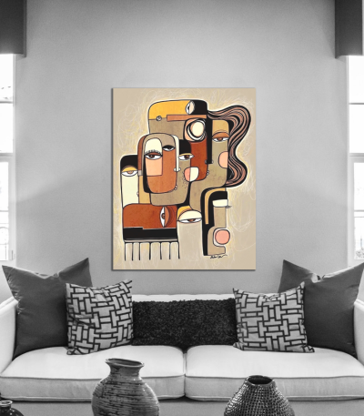 Πίνακας σε Καμβά : Abstract Art