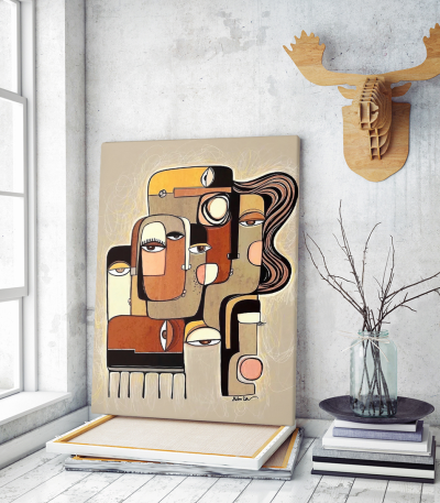 Πίνακας σε Καμβά : Abstract Art