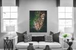 Πίνακας σε Καμβά : Tropical Tiger