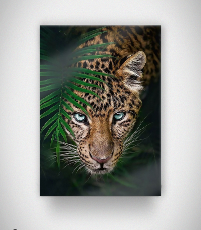 Πίνακας σε Καμβά : Tropical Tiger
