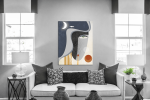 Πίνακας σε Καμβά Abstract Face Art C