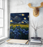 Πίνακας σε Καμβά Starry Night a different way