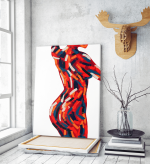 Πίνακας σε Καμβά : Female Body Art 2