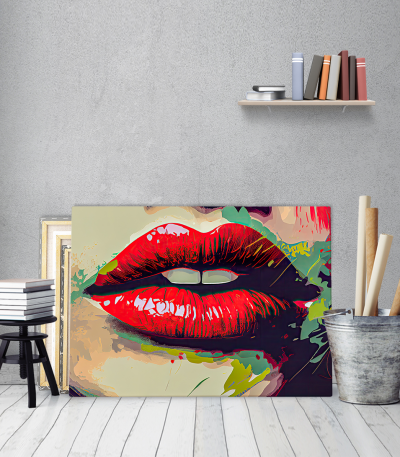 Πίνακας σε Καμβά : Red Kisses