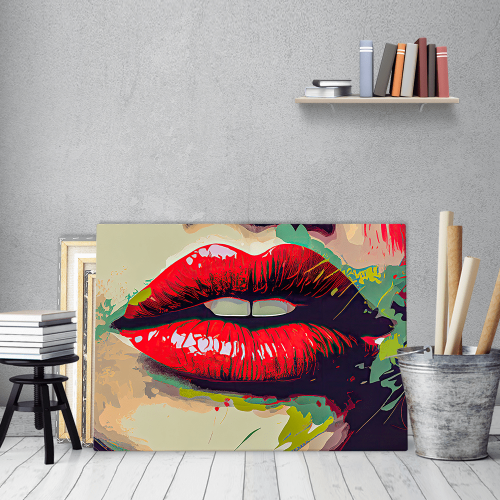 Πίνακας σε Καμβά : Red Kisses