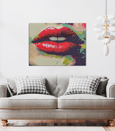 Πίνακας σε Καμβά : Red Kisses