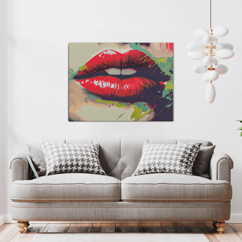Πίνακας σε Καμβά : Red Kisses