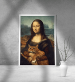 Εκτύπωση σε Αφίσα Χαρτί Mona Gato