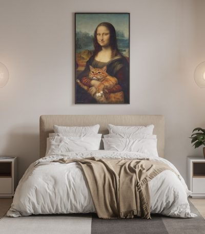 Εκτύπωση σε Αφίσα Χαρτί Mona Gato