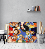 Πίνακας σε Καμβά One Piece gang